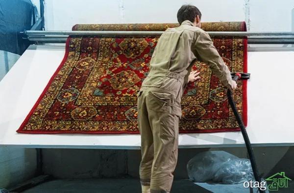 احیای زیبایی فرش ها در قلب تهران